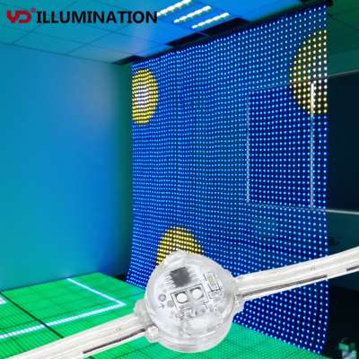 Anti-UV decor module led matrix IP68 string light for outdoor net screen