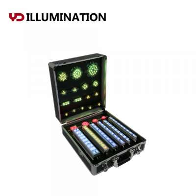 YD outdoor sample box case led lights pixel point