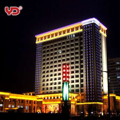 led rgb light pixel for facade lighting for buildings waterproof module